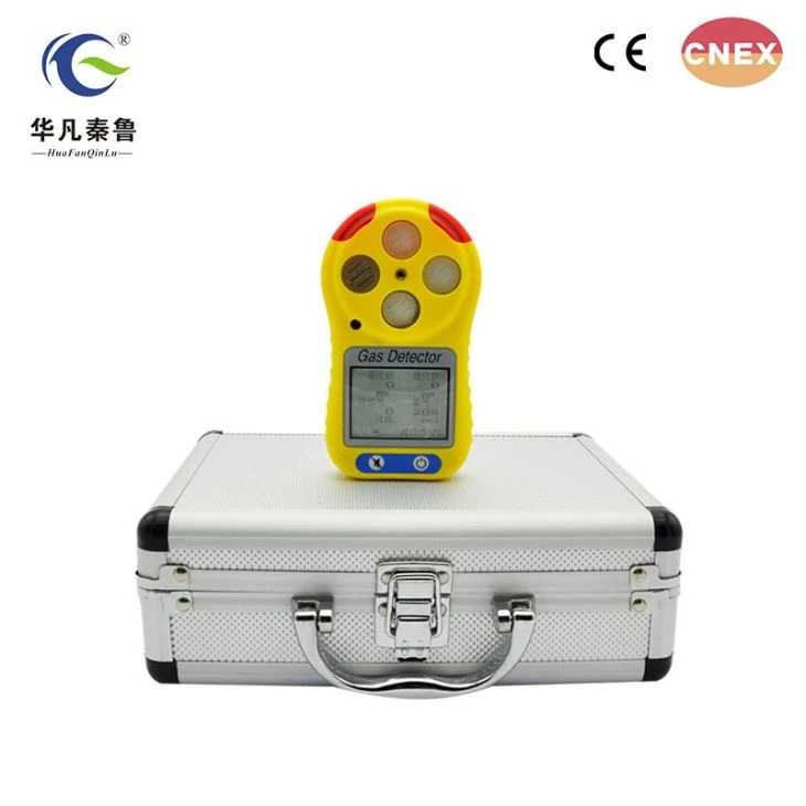 Handheld LEL H2S CO O2 4 in 1 multi-gas detector