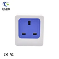 Hot Selling HuaFan Smart Home -laturi-sovitin Smart Switch WIFI Kaukosäädin Virtalukko EU / US / UK Standard